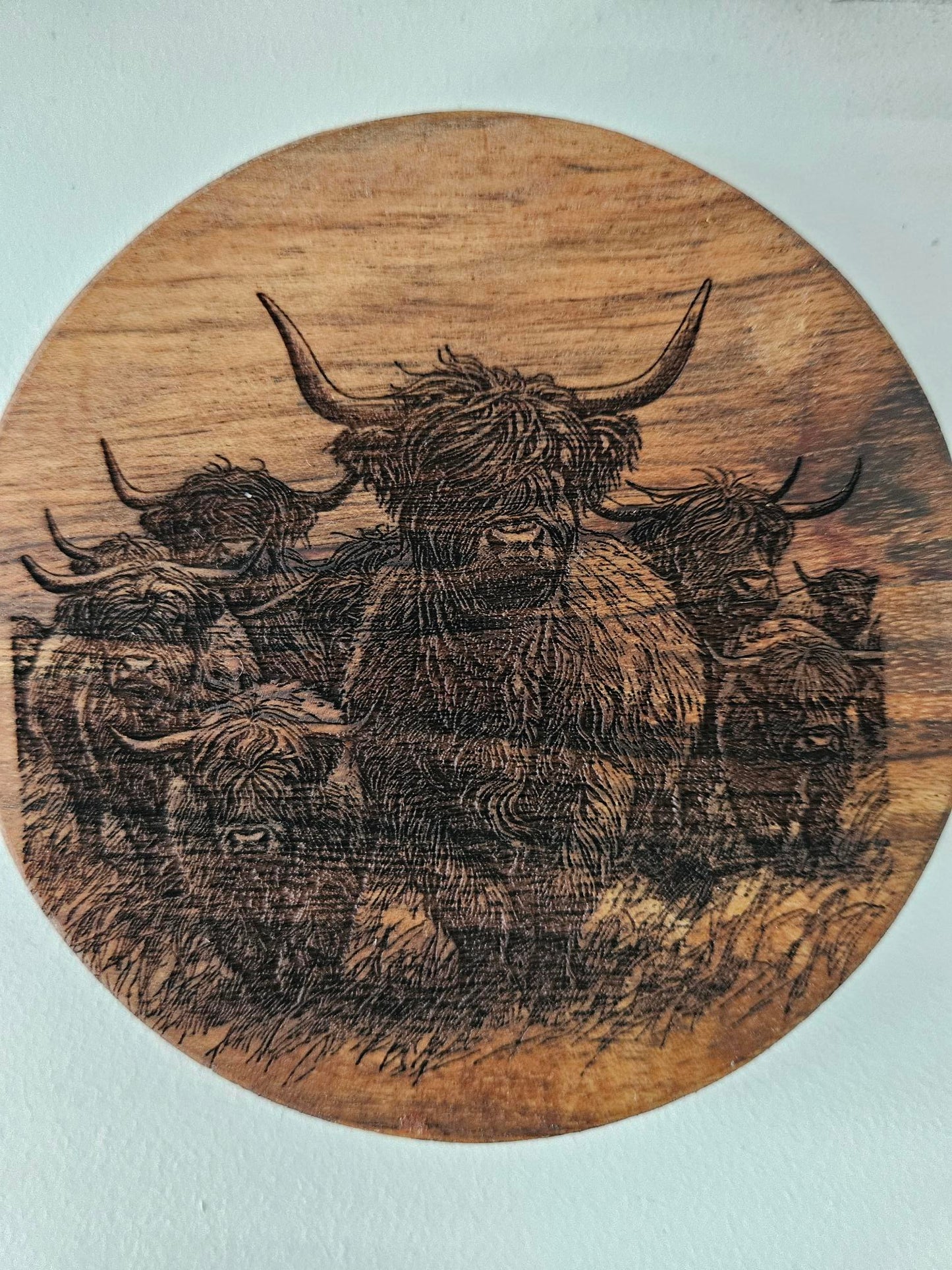 Laser Cut Coaster