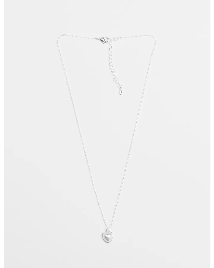 Pearl Heart Necklace