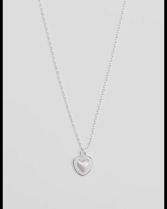 Pearl Heart Necklace