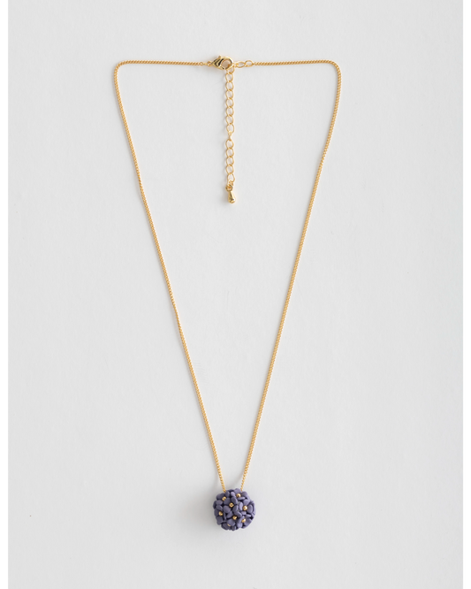 Flower Ball Necklace
