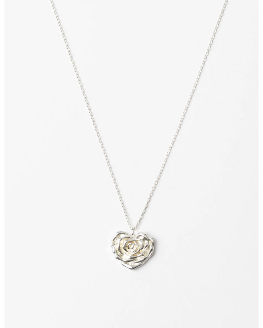 Heart Flower Necklace
