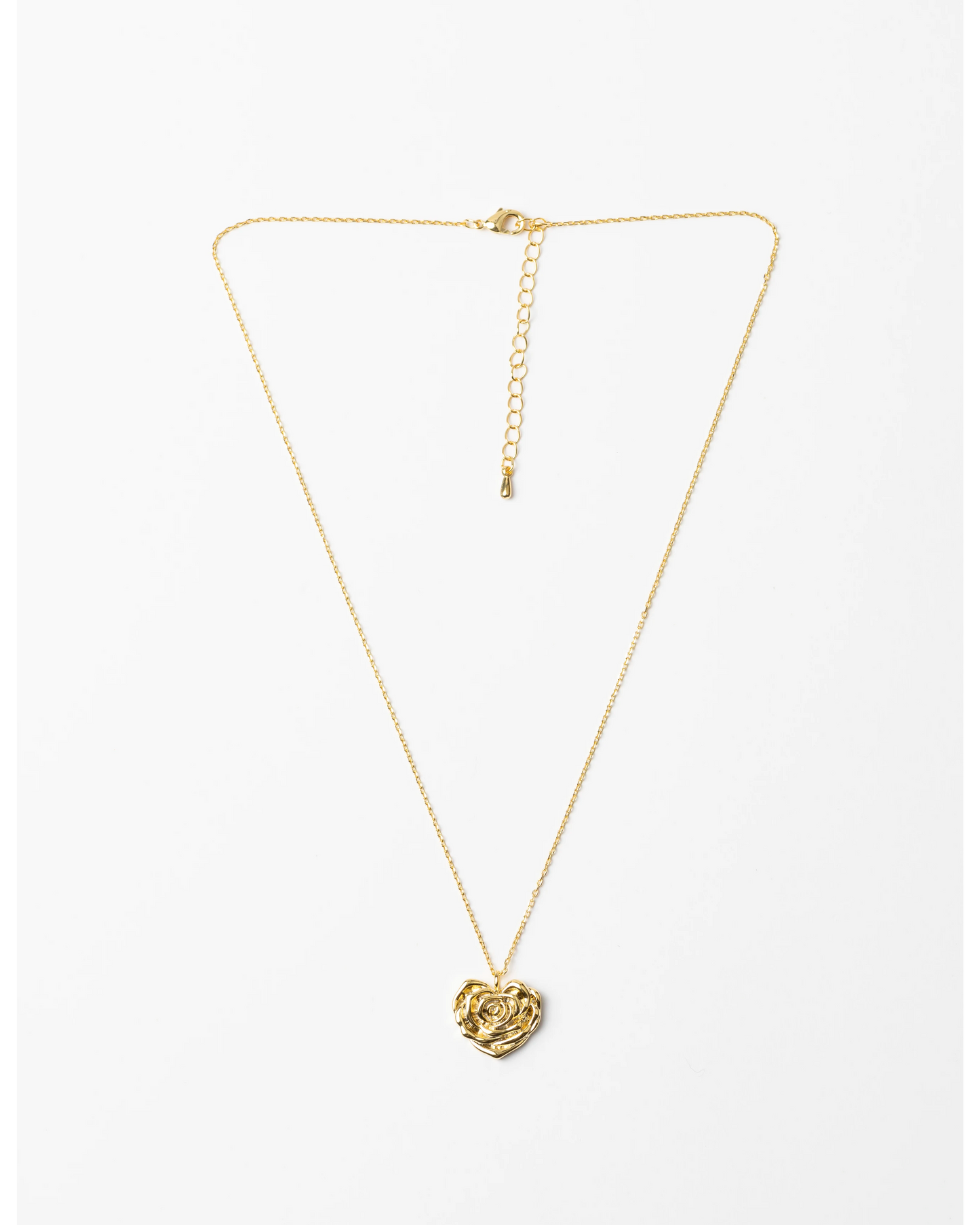 Heart Flower Necklace