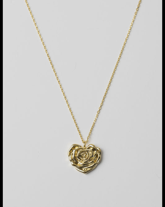 Heart Flower Necklace
