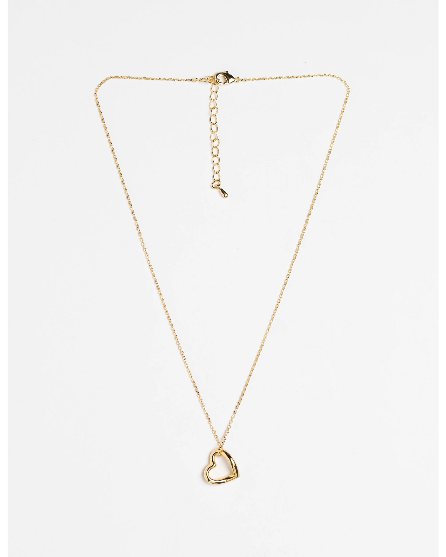 Outline Heart Necklace