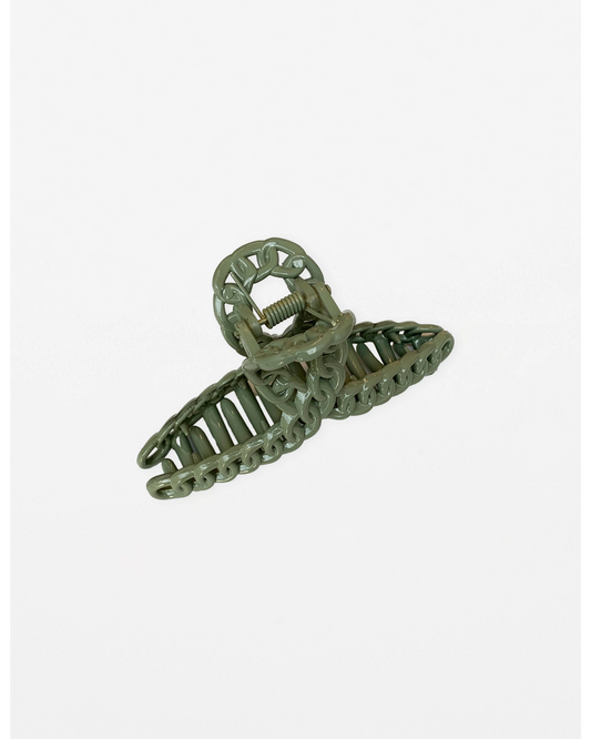 Matt Hair Claw Chain Loop