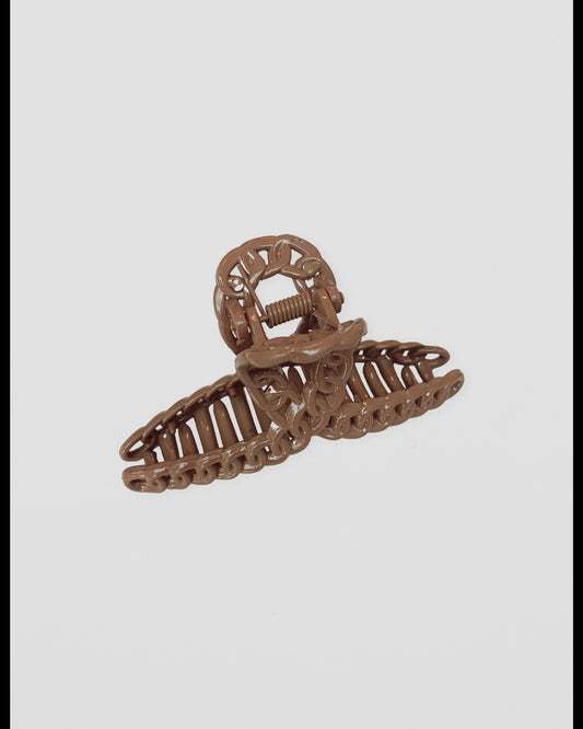Matt Hair Claw Chain Loop