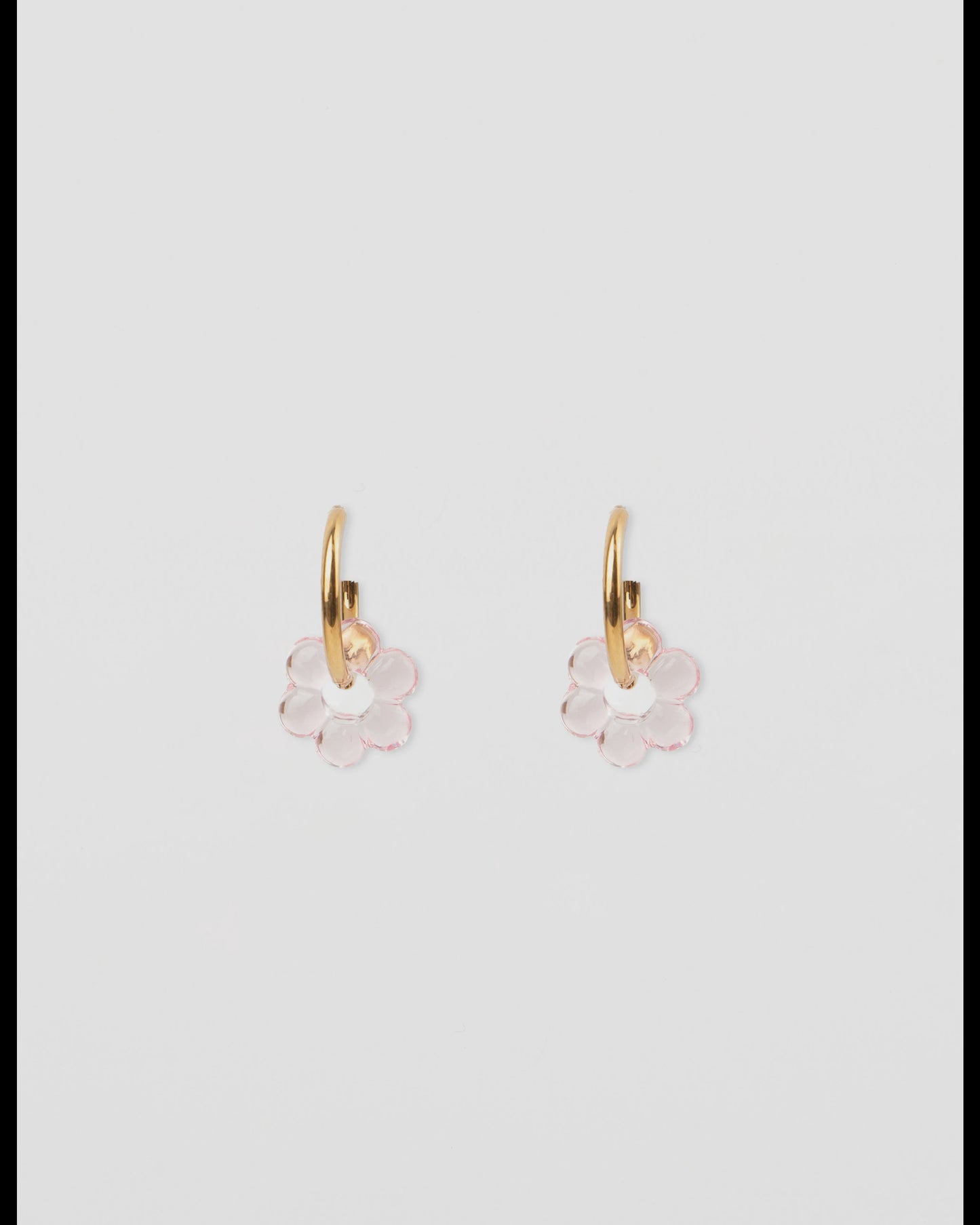 Resin Flower Hoops