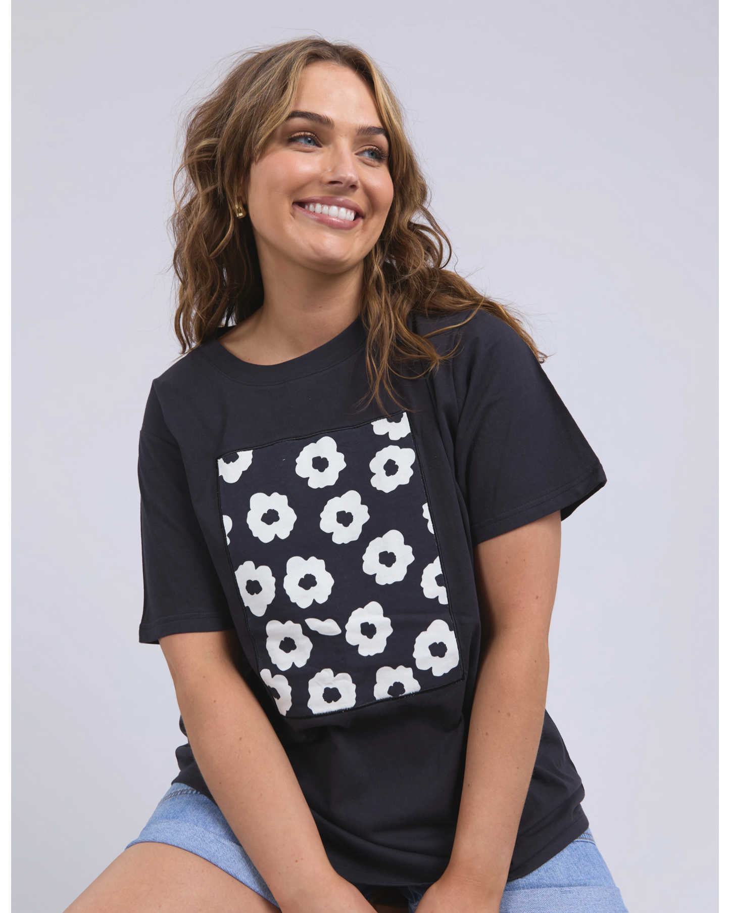 Azalea Tee Navy