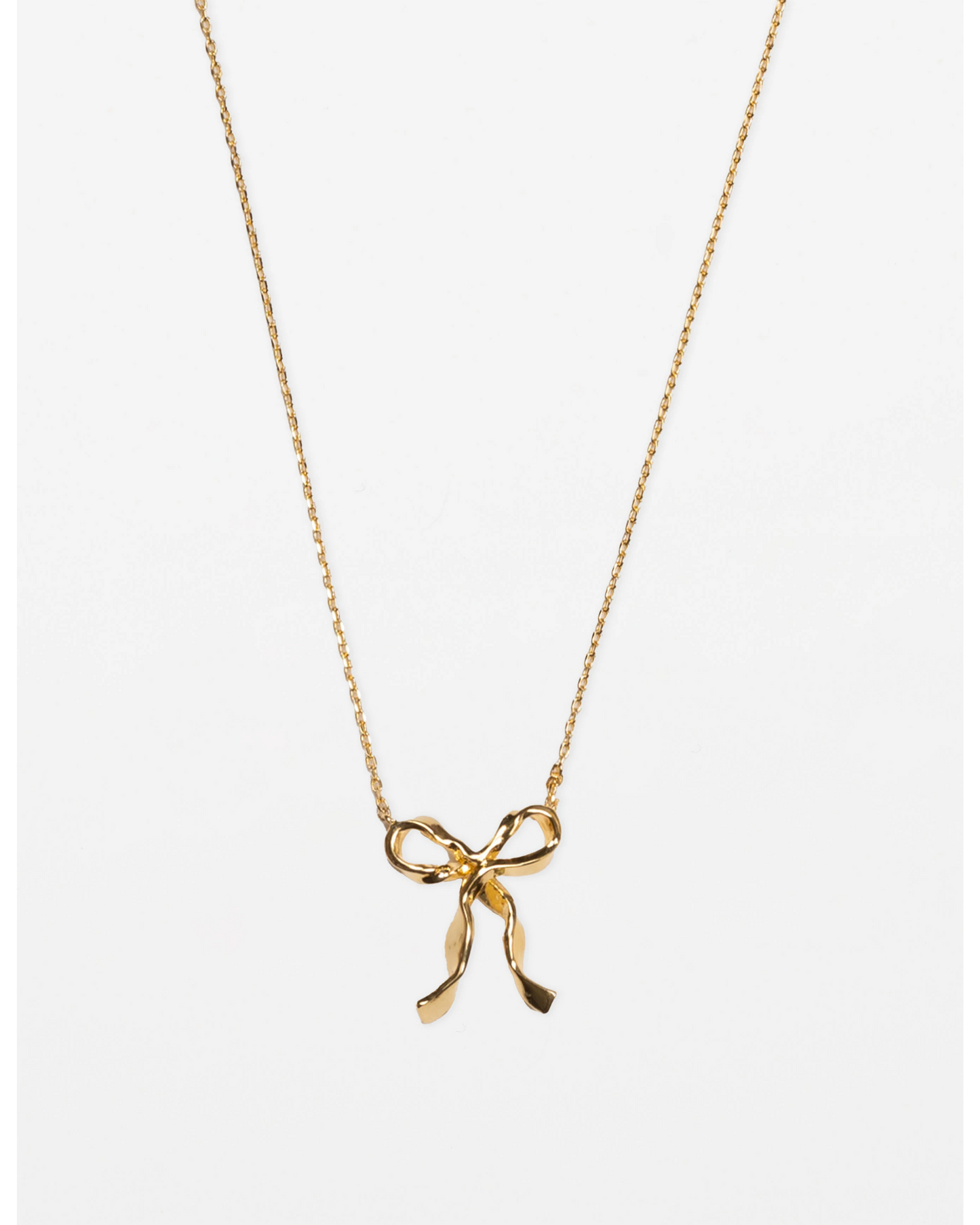 Ribbon Bow Necklace