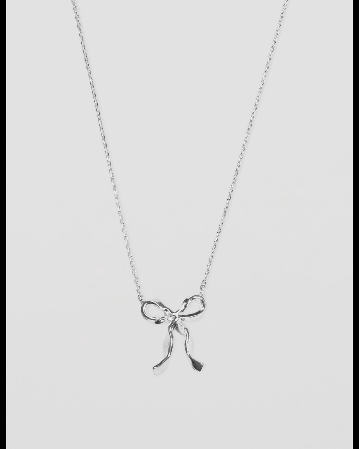 Ribbon Bow Necklace