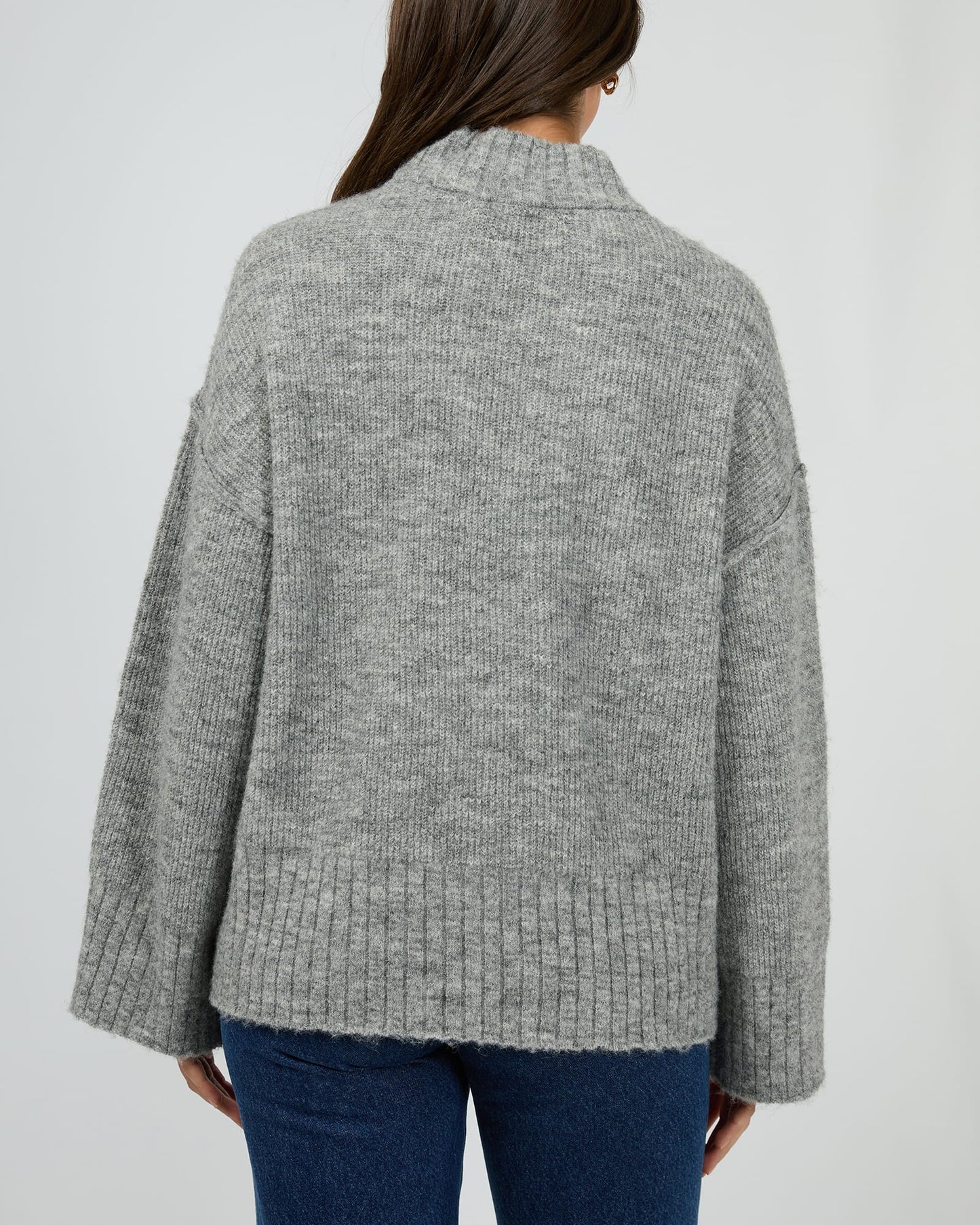 Suki Knit Grey Marle