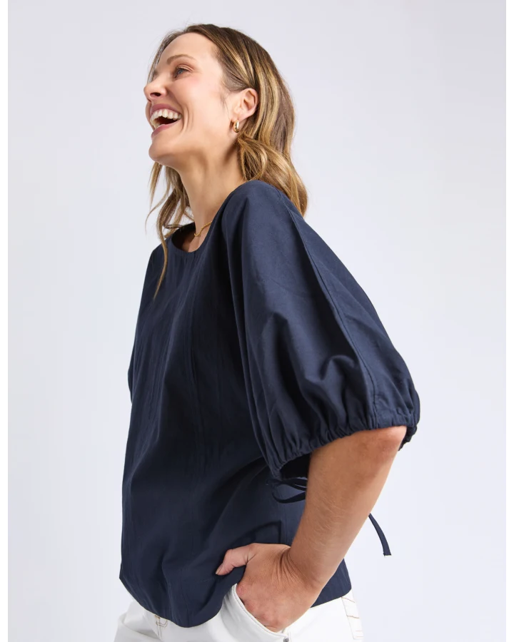 Marie Top Navy