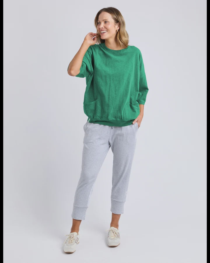 Maizie Sweat Turquoise