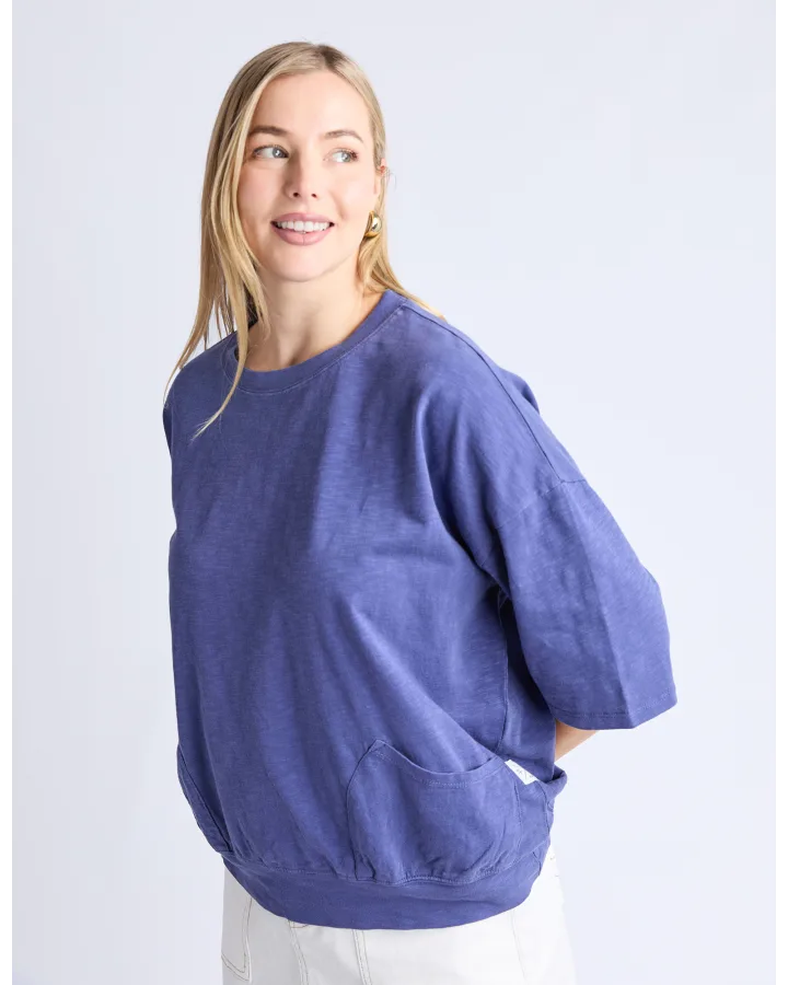 Maizie Sweat Vintage Blue