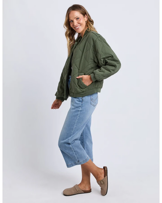 Jean Bomber Jacket