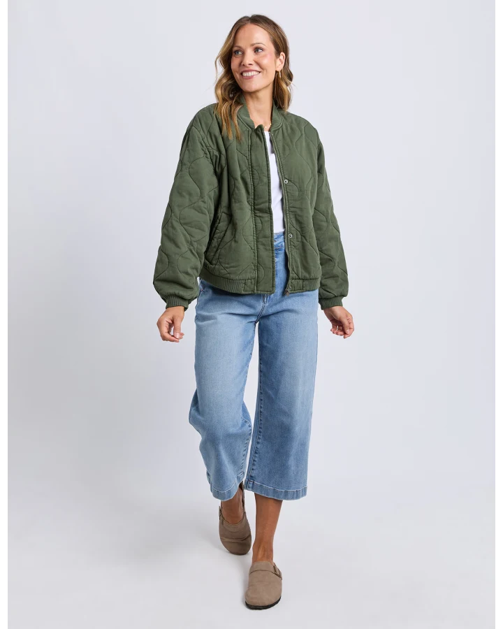 Jean Bomber Jacket
