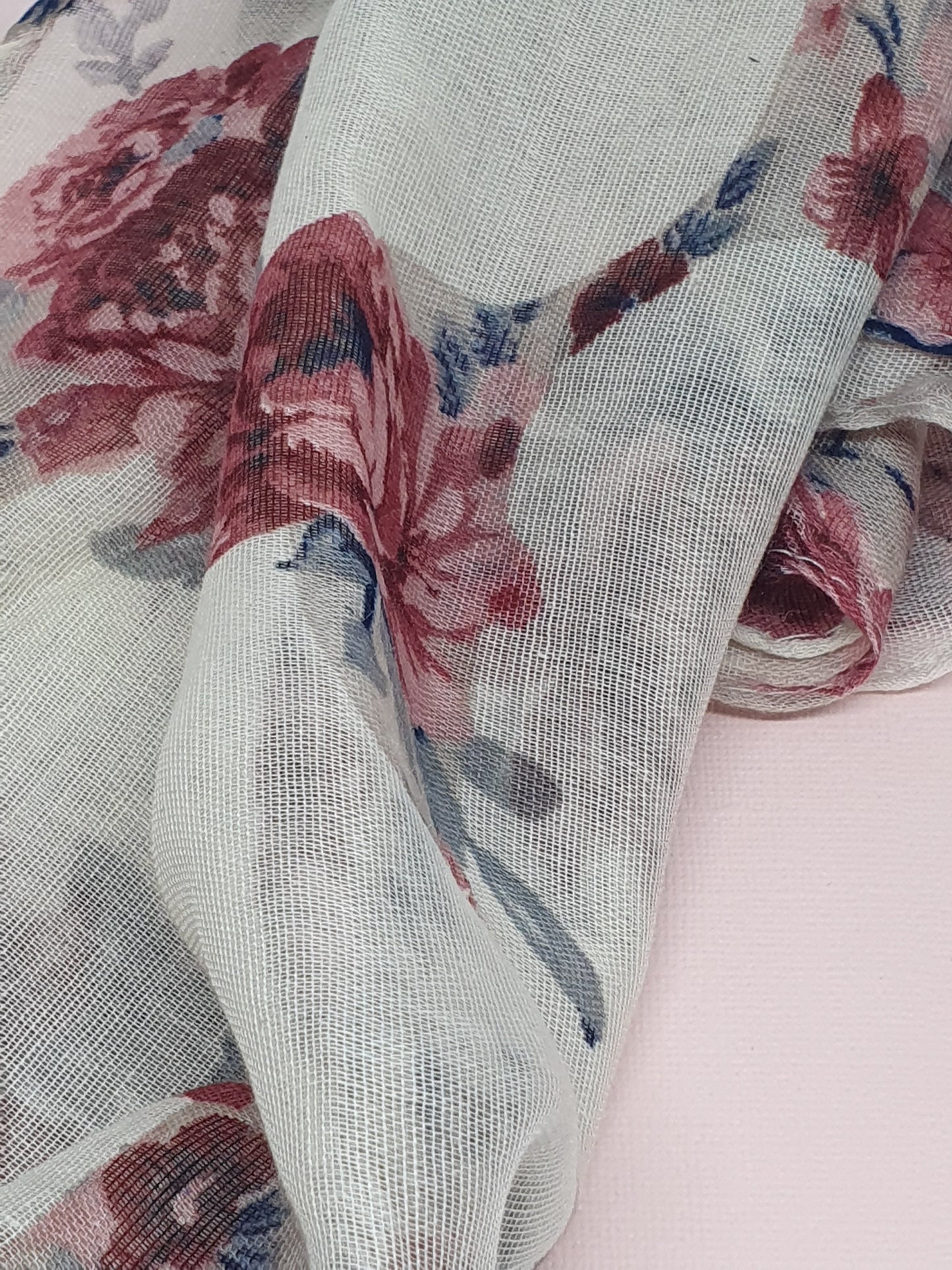 Fine Floral Scarf