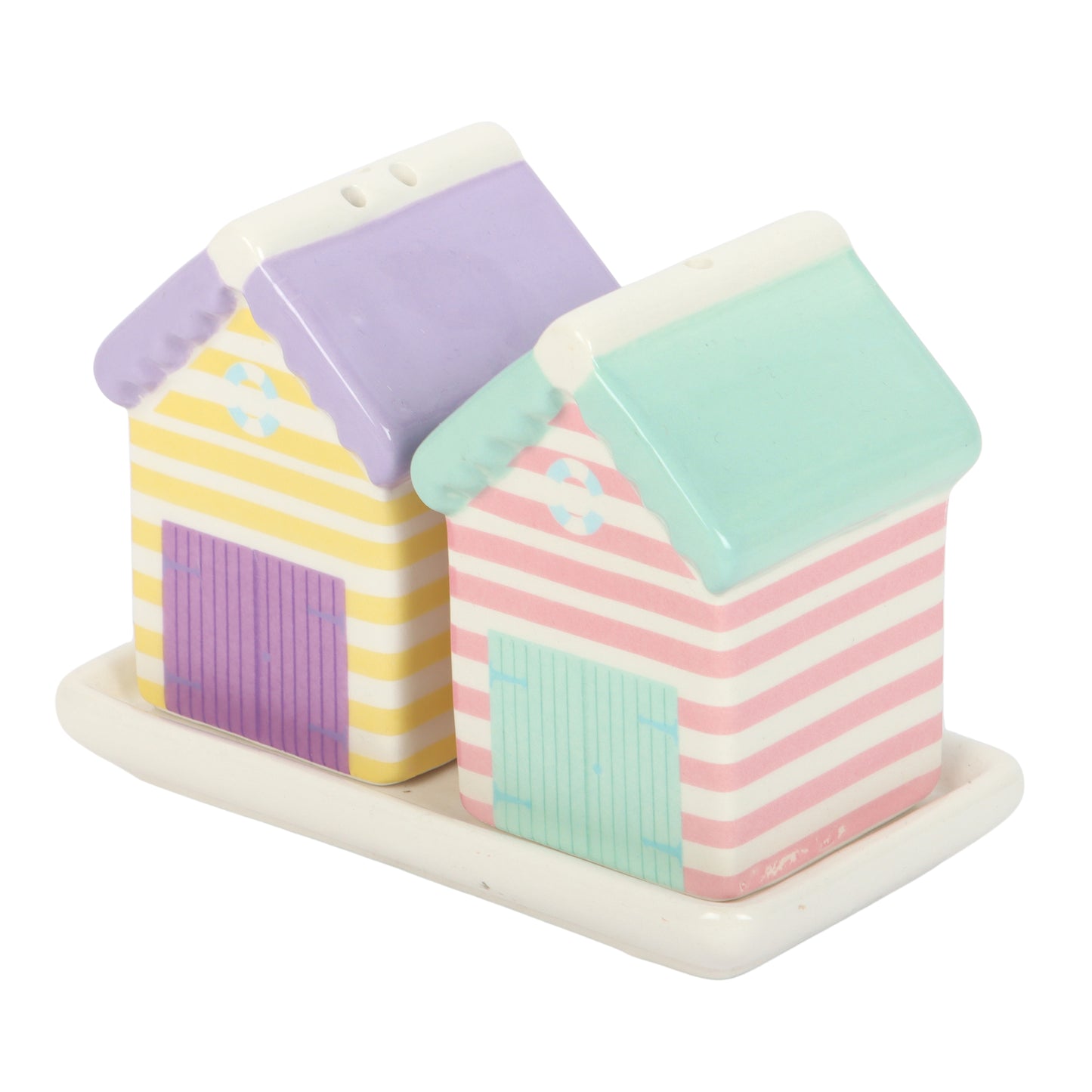 Beach Hut Salt & Pepper Shakers