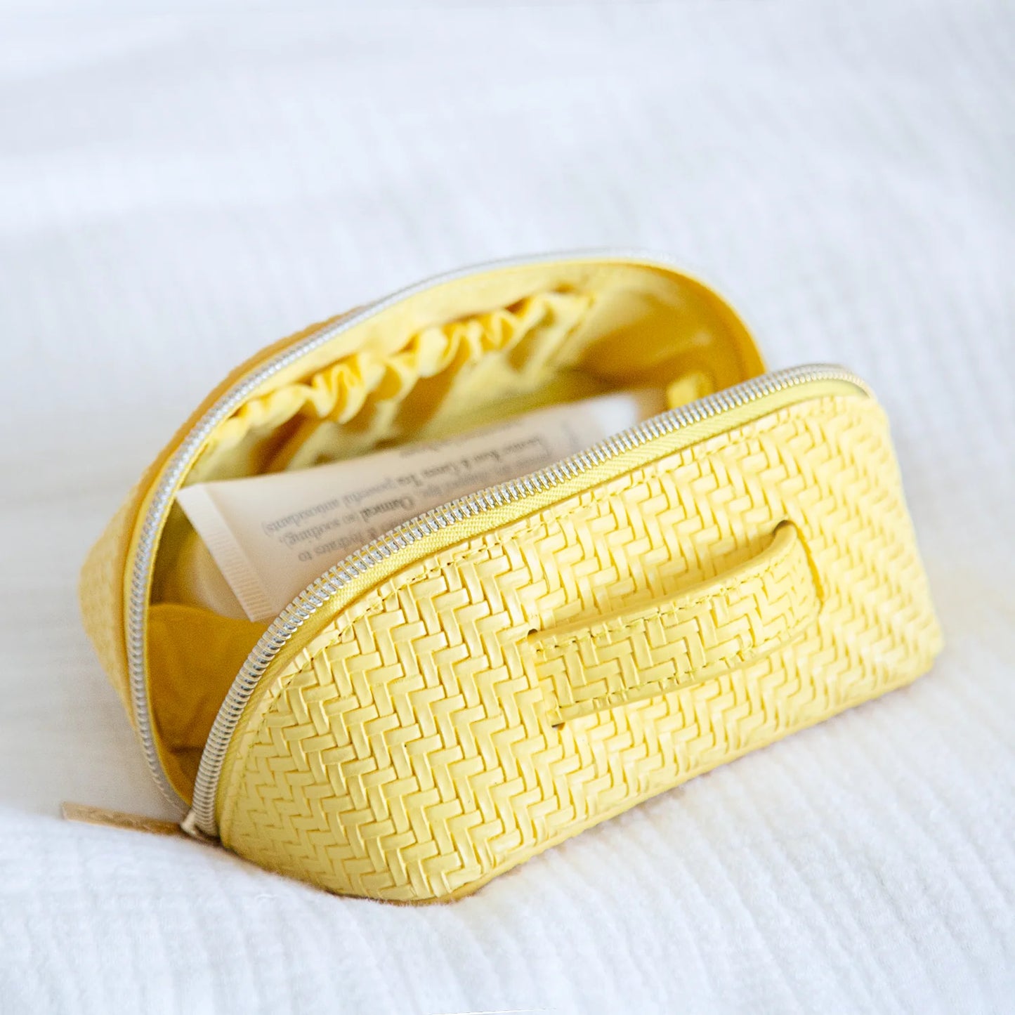 Herringbone Beauty Bag Small
