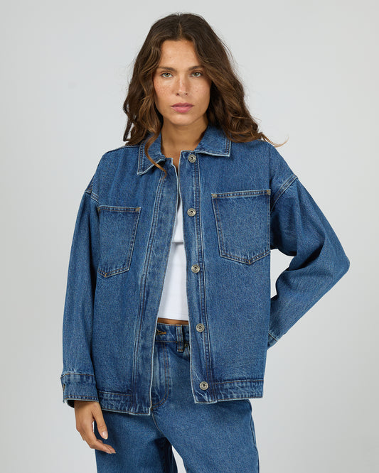 Isla Jacket Mid Blue