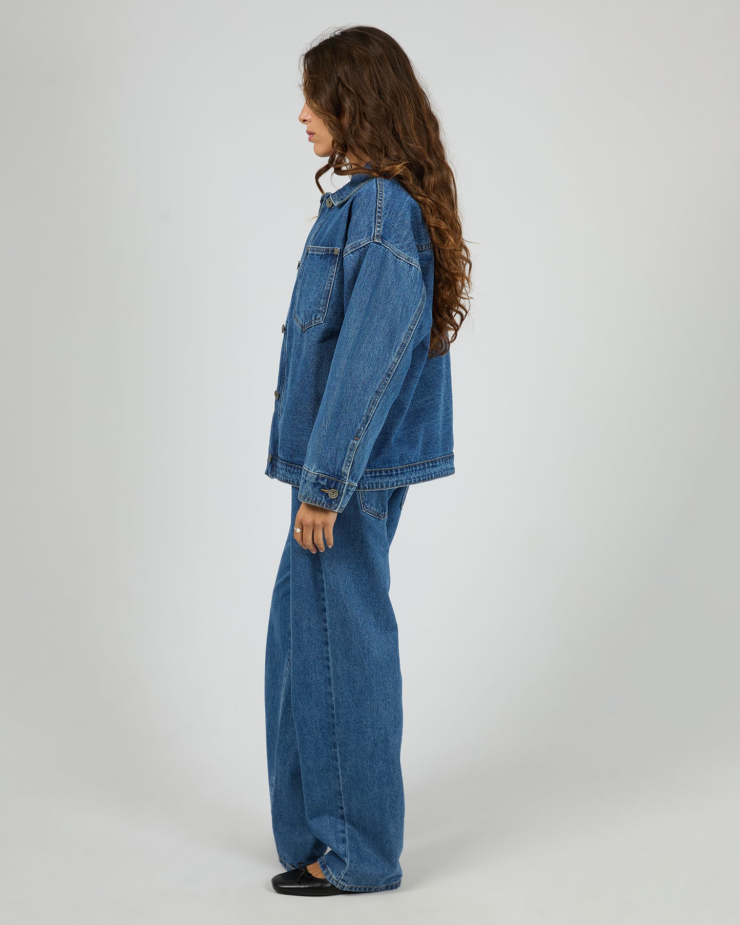 Isla Jacket Mid Blue