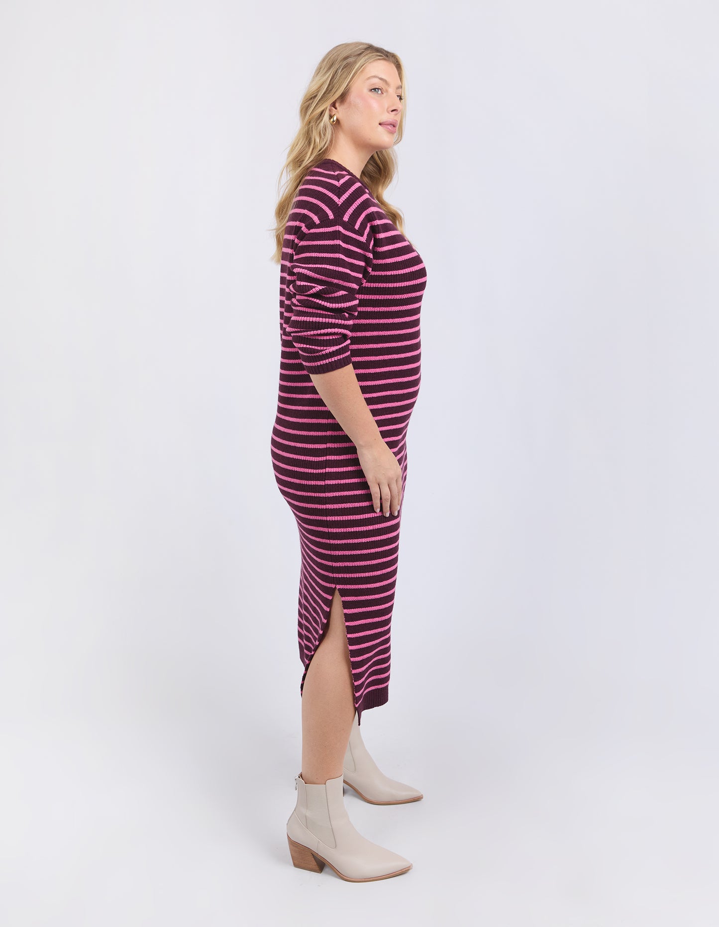 Tess Stripe Knit Dress