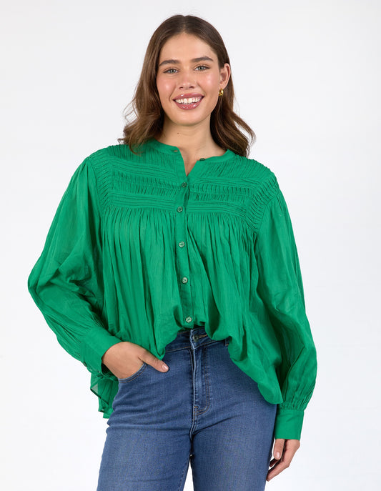 Montana Blouse Pine Green