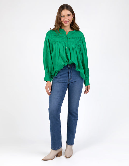 Montana Blouse Pine Green