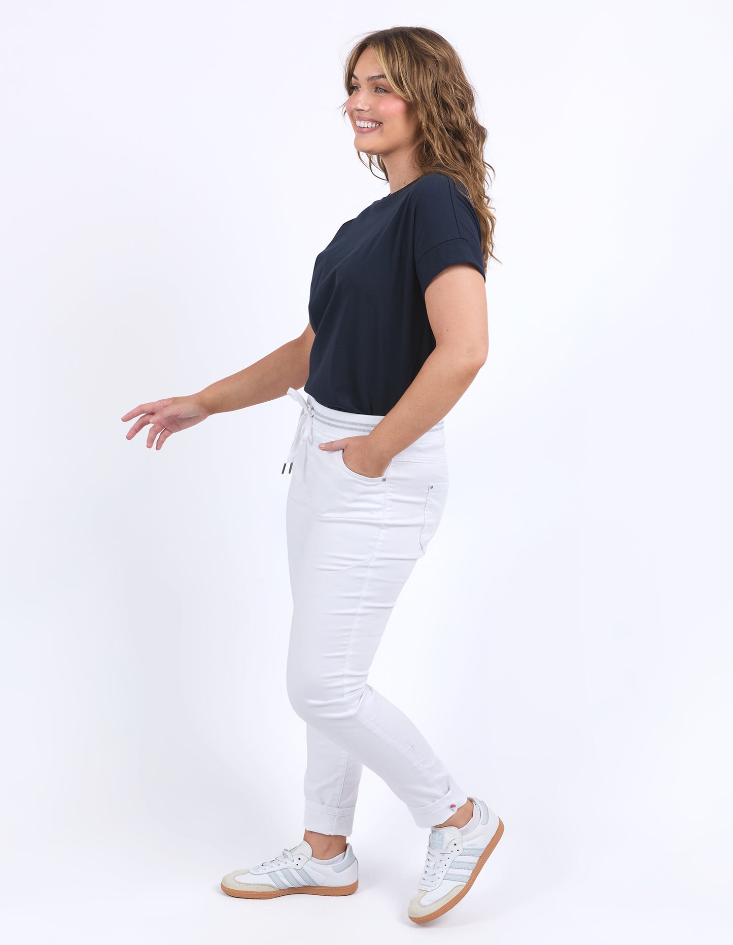 Margo Jogger White