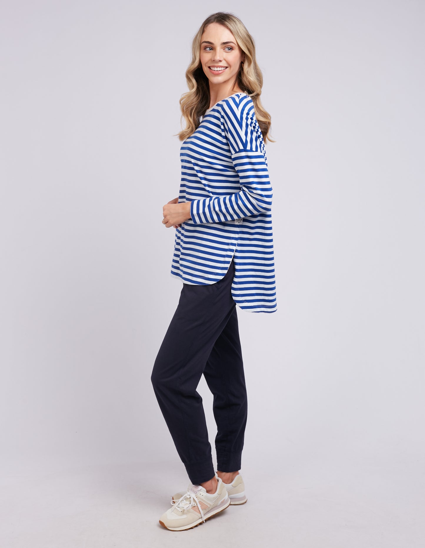 Lauren Cobalt Stripe Tee