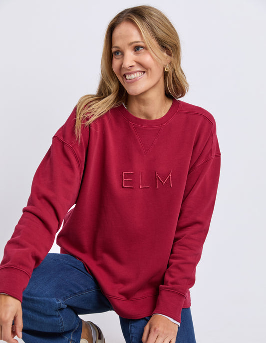 Established Crew Maroon