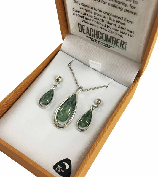 Elegant Greenstone Set