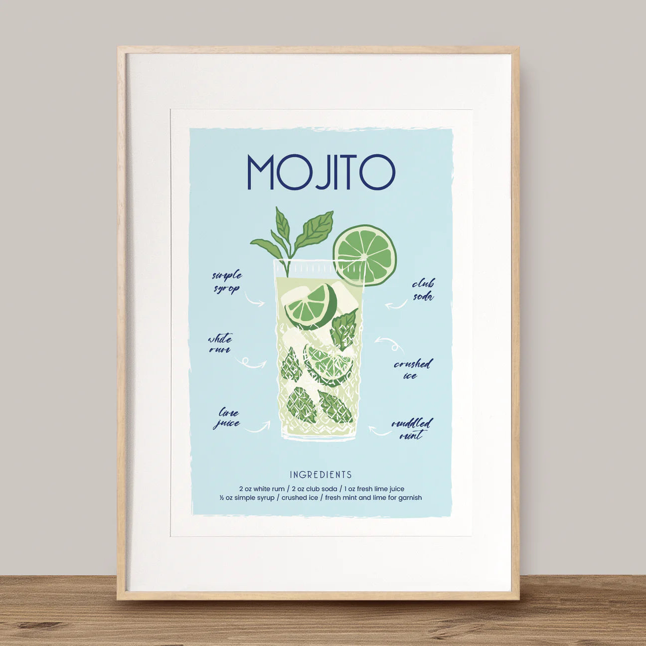 Cocktail Art Print
