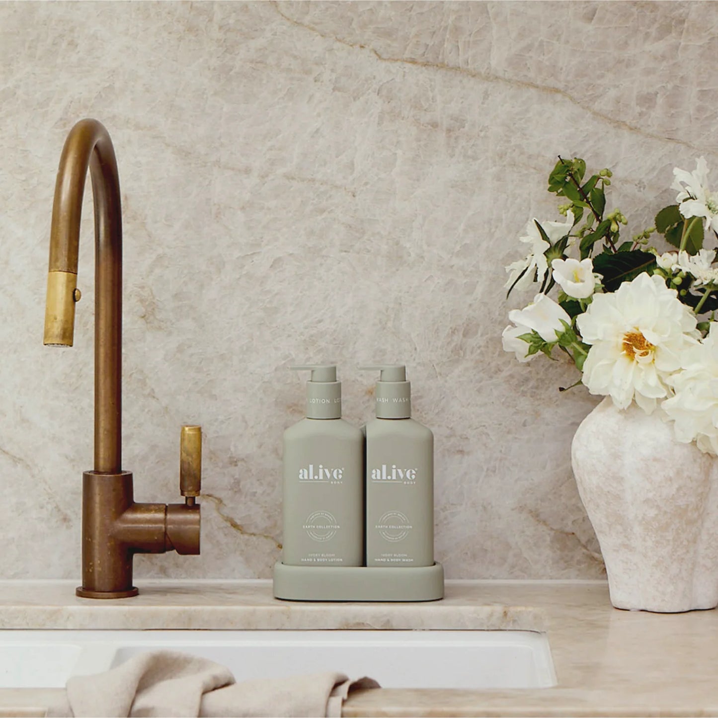 Compact Bathroom Duo