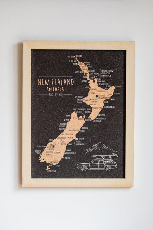 New Zealand Pin Map