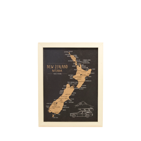 New Zealand Pin Map