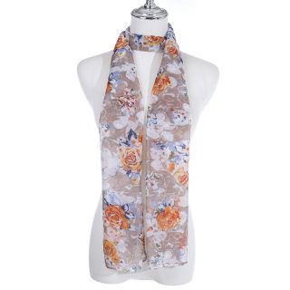 Fine Floral Scarf