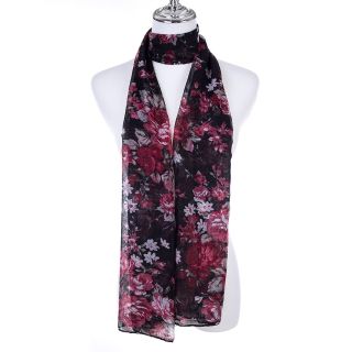Fine Floral Scarf