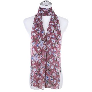 Fine Floral Scarf