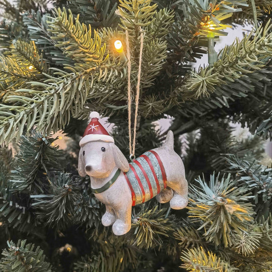 Sausage Dog Hanging Decoration