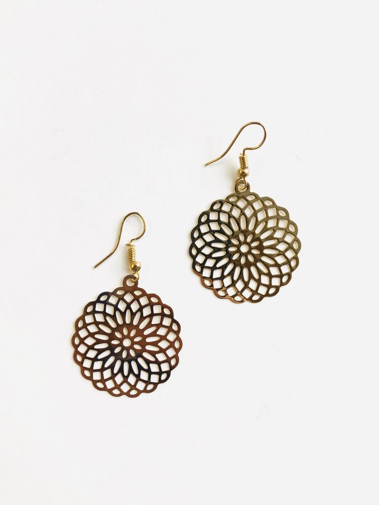 Laser Cut Earrings