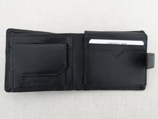 Men's Leather Tab Wallet