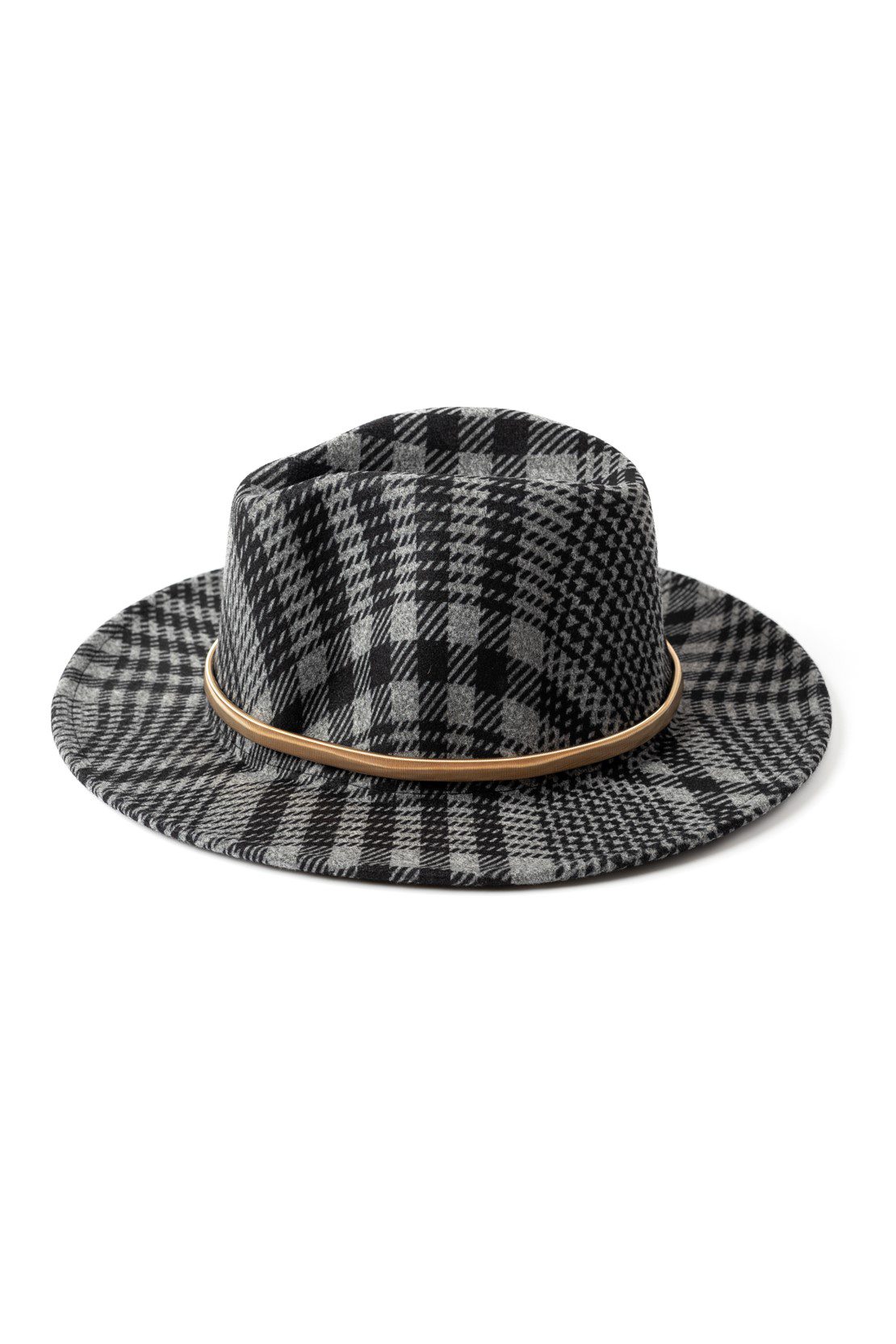 Plaid Fedora