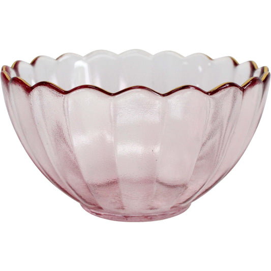 Scalloped Glass Bowl