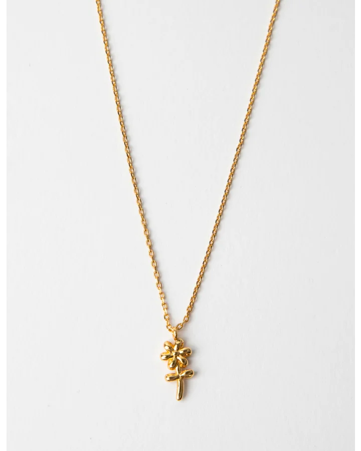 Hanging Flower Necklace