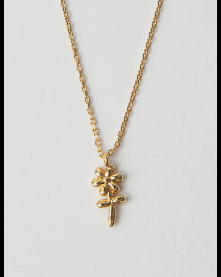 Hanging Flower Necklace