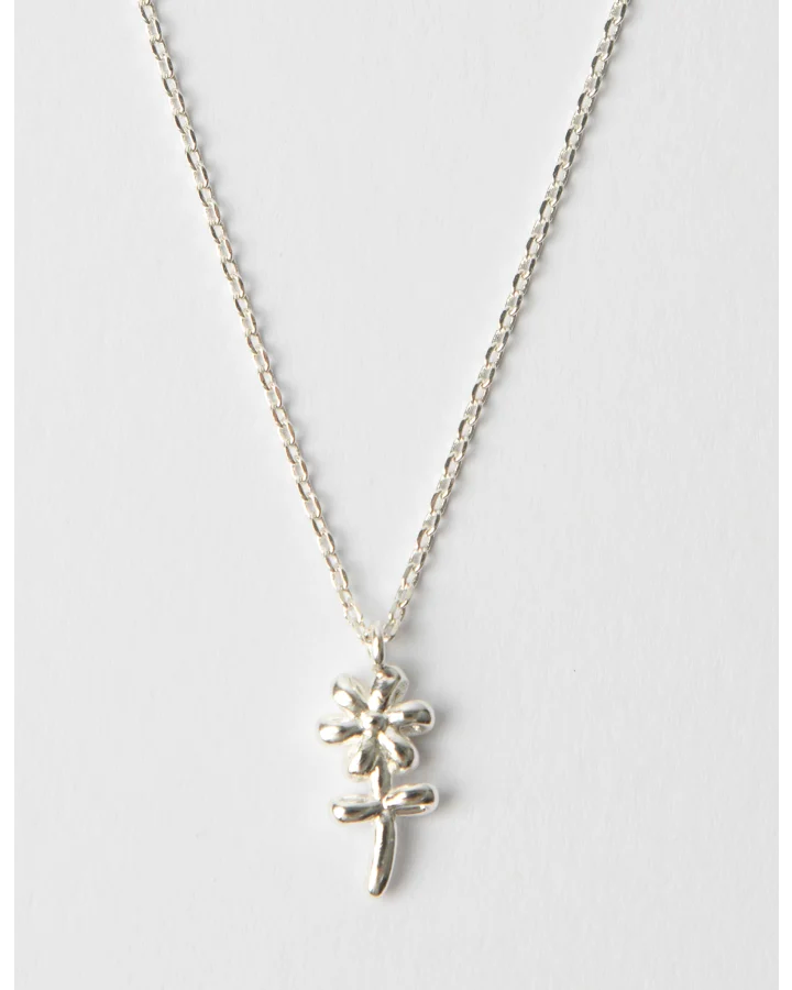 Hanging Flower Necklace