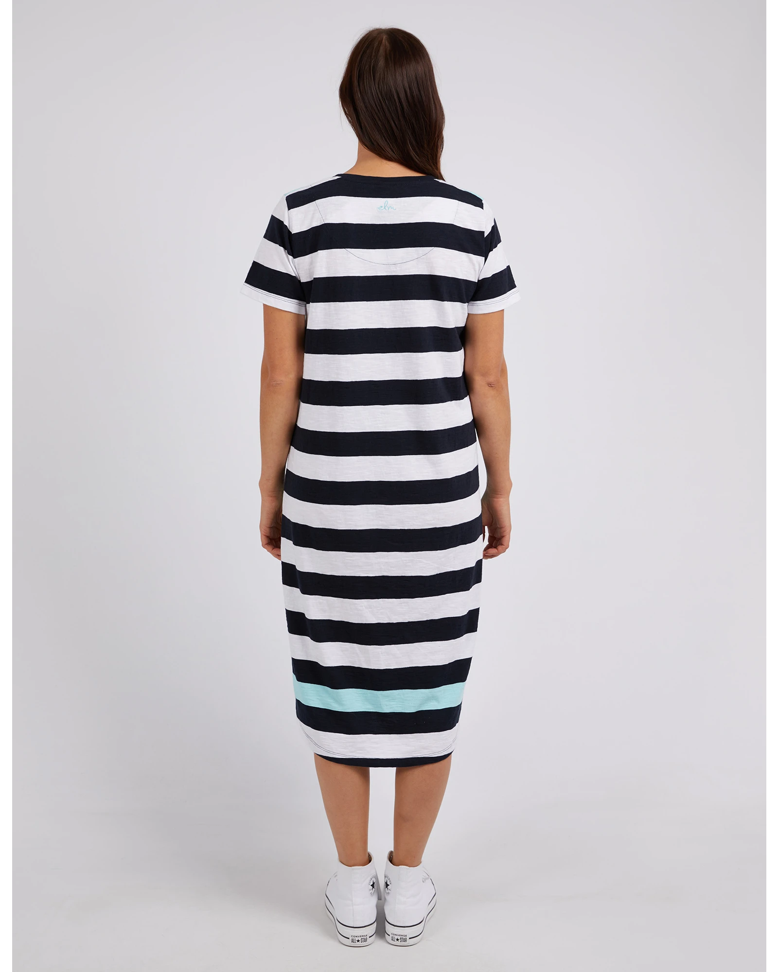 Mercury Stripe Dress - Tonic Blue With Grace Mercury Stripe Dress - Tonic Blue With Grace