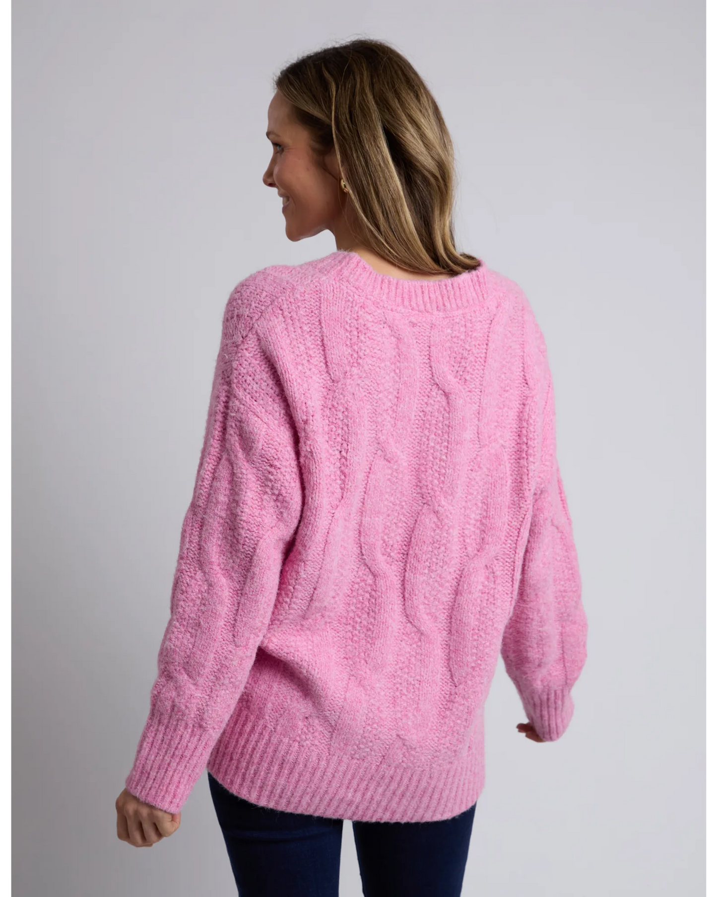 Tallulah Knit Pink Geranium