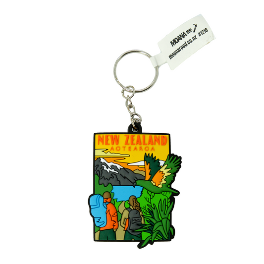 Silicone NZ Keyring